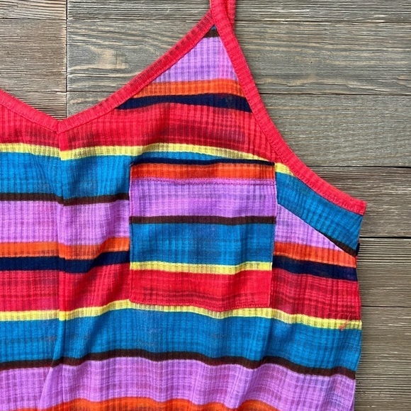 UO Quinn Striped Tie Waist Cami - Picture 7 of 10